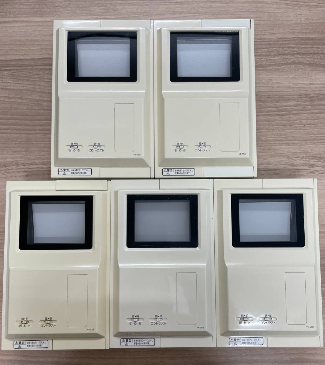 VH-MUB☆5台 インターホン ☆領収書発行可 - ヤフオク!