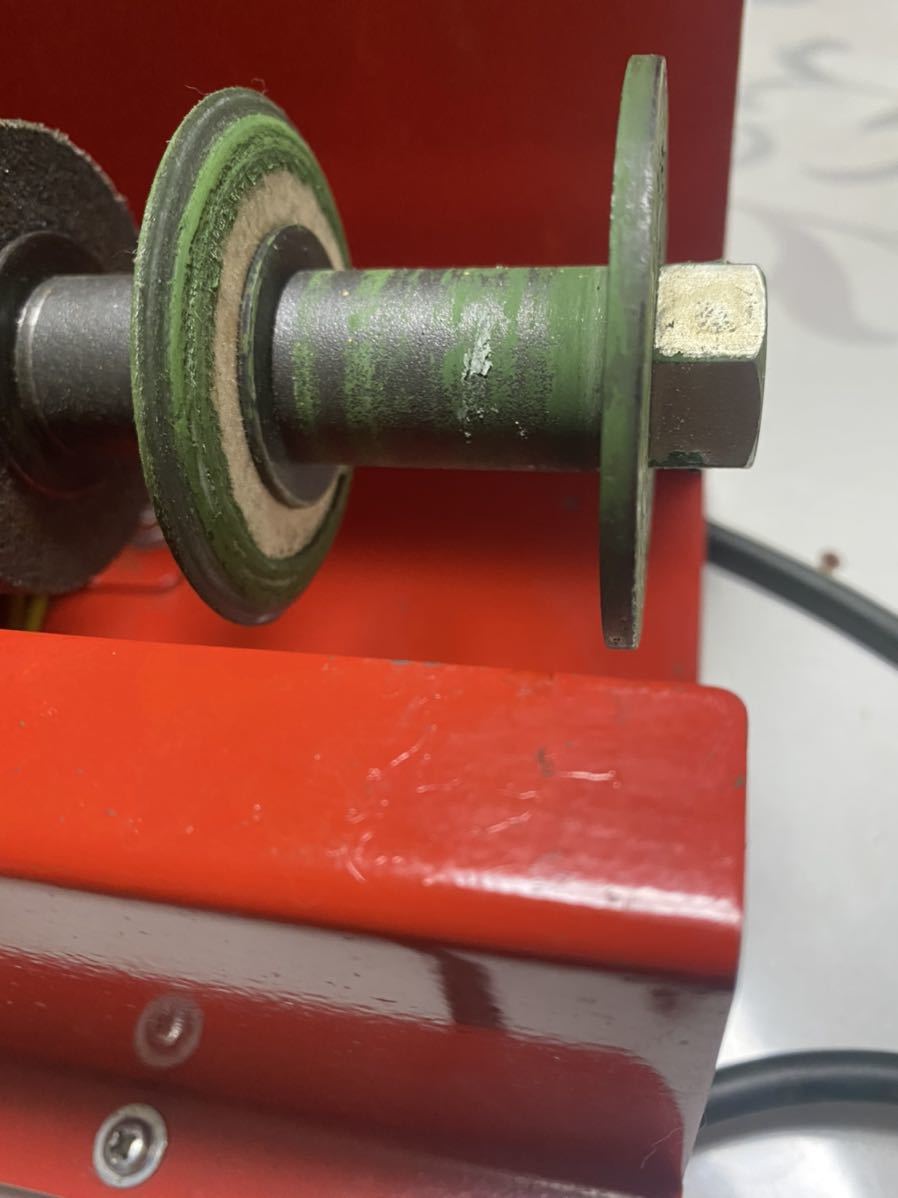 清水製作所 彫刻用刃とぎ機 M-7型 中古品 清水製作所 彫刻用刃とぎ機 M-7型 中古品