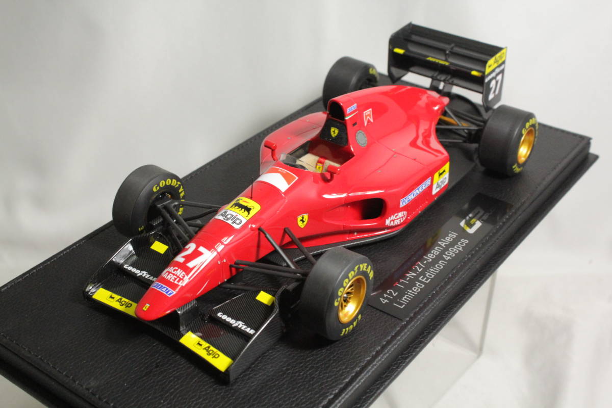フェラーリ412T1 ジャン アレジ仕様 1/20 完成品-
