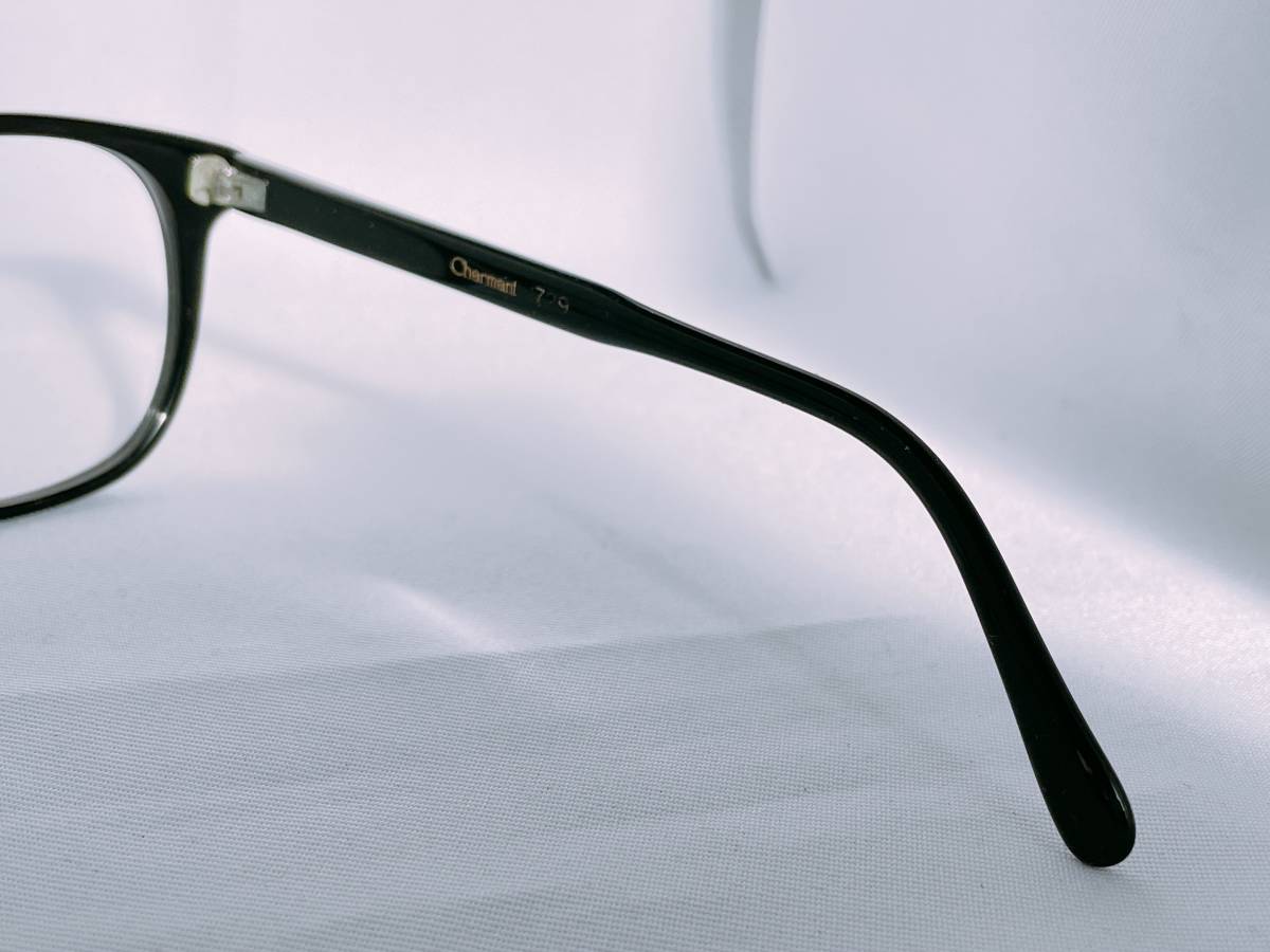 A485　新品 未使用 眼鏡 メガネフレーム　眼鏡　26ｇ　★　charmant　★　セル　シンプル　男性　女性　メンズ　レディース_画像7