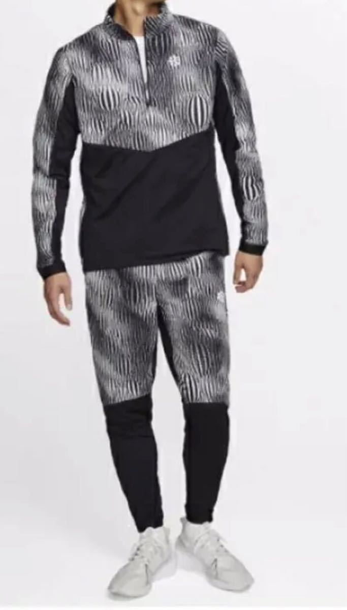  free shipping new goods NIKE Nike Element truck warm top and bottom set M