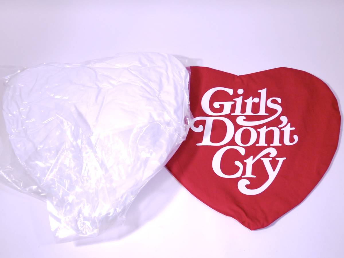 Girls Don't Cry VERDY 伊勢丹新宿購入ピロークッション赤 | obdtools.cl