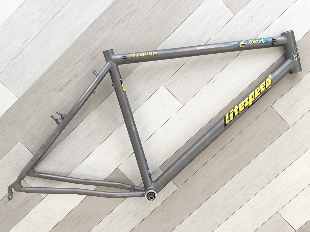 Yahoo!オークション - 米国製 Litespeed Obed チタン製MTB Yahoo!オークション - 米国製 Litespeed Obed チタン製MTB