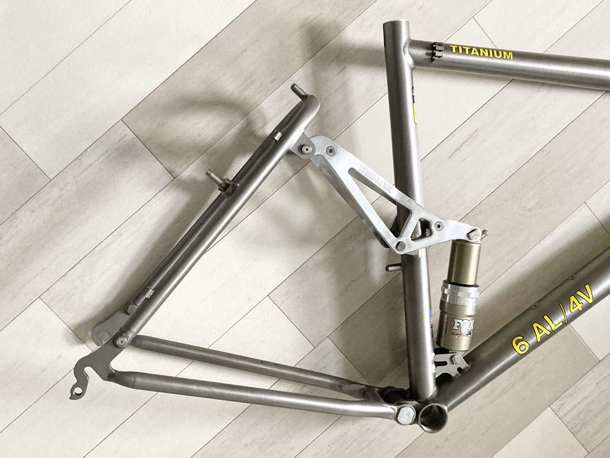 Yahoo!オークション - Litespeed Ocoee FS チタン製MTBフレーム Yahoo!オークション - Litespeed Ocoee FS チタン製MTBフレーム