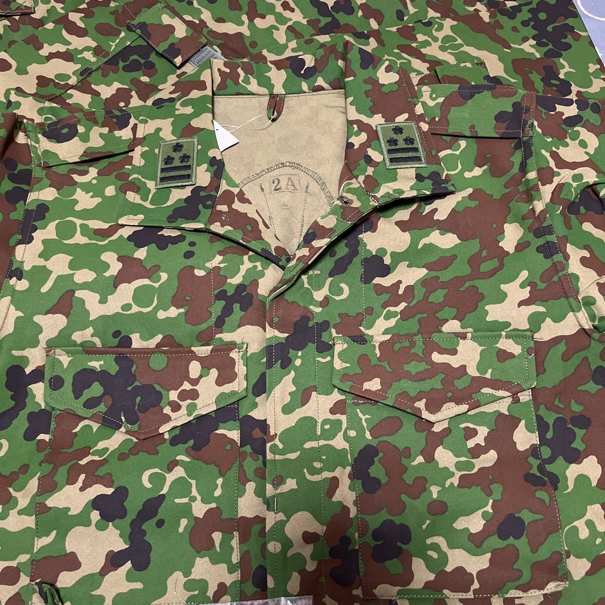 自衛隊迷彩服 未使用品 Yahoo!オークション - 未使用保管品 陸上自衛隊迷彩作業服3型2A