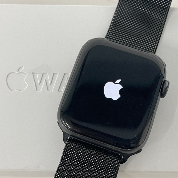 [AJAC7004]Apple Watch Series 5 GPS model Space gray 44mm A2157 the first period . ending electrification 0
