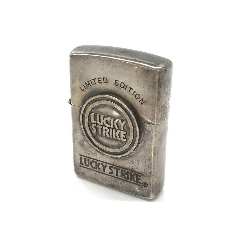 AJAE2043】ZIPPO ジッポー ライター LUCKY STRIKE ラッキーストライク