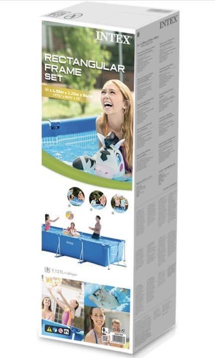 INTEX(インテックス) レクタングラフレームプール 4.5m | kaanastravel.com
