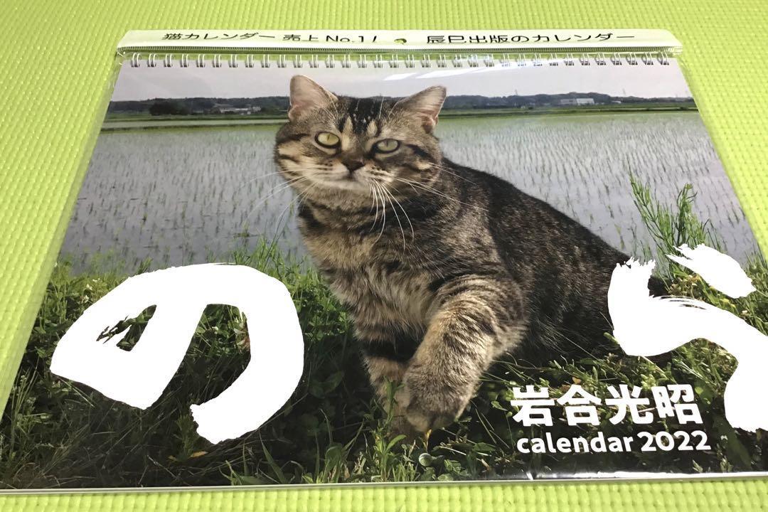のら　カレンダー　2022年　壁掛け　岩合光昭 猫_画像1