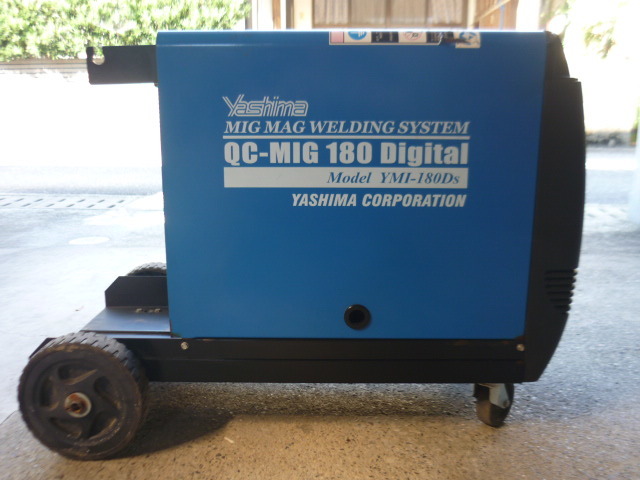 Yahoo!オークション - ヤシマ 半自動溶接機 QC-MIG 180 DIGITAL Yahoo!オークション - ヤシマ 半自動溶接機 QC-MIG 180 DIGITAL