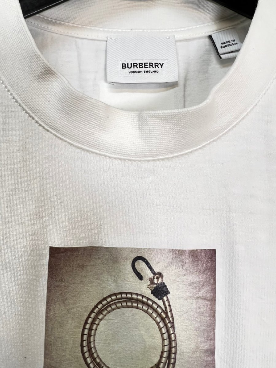 *BURBERRY Burberry * фото принт футболка 
