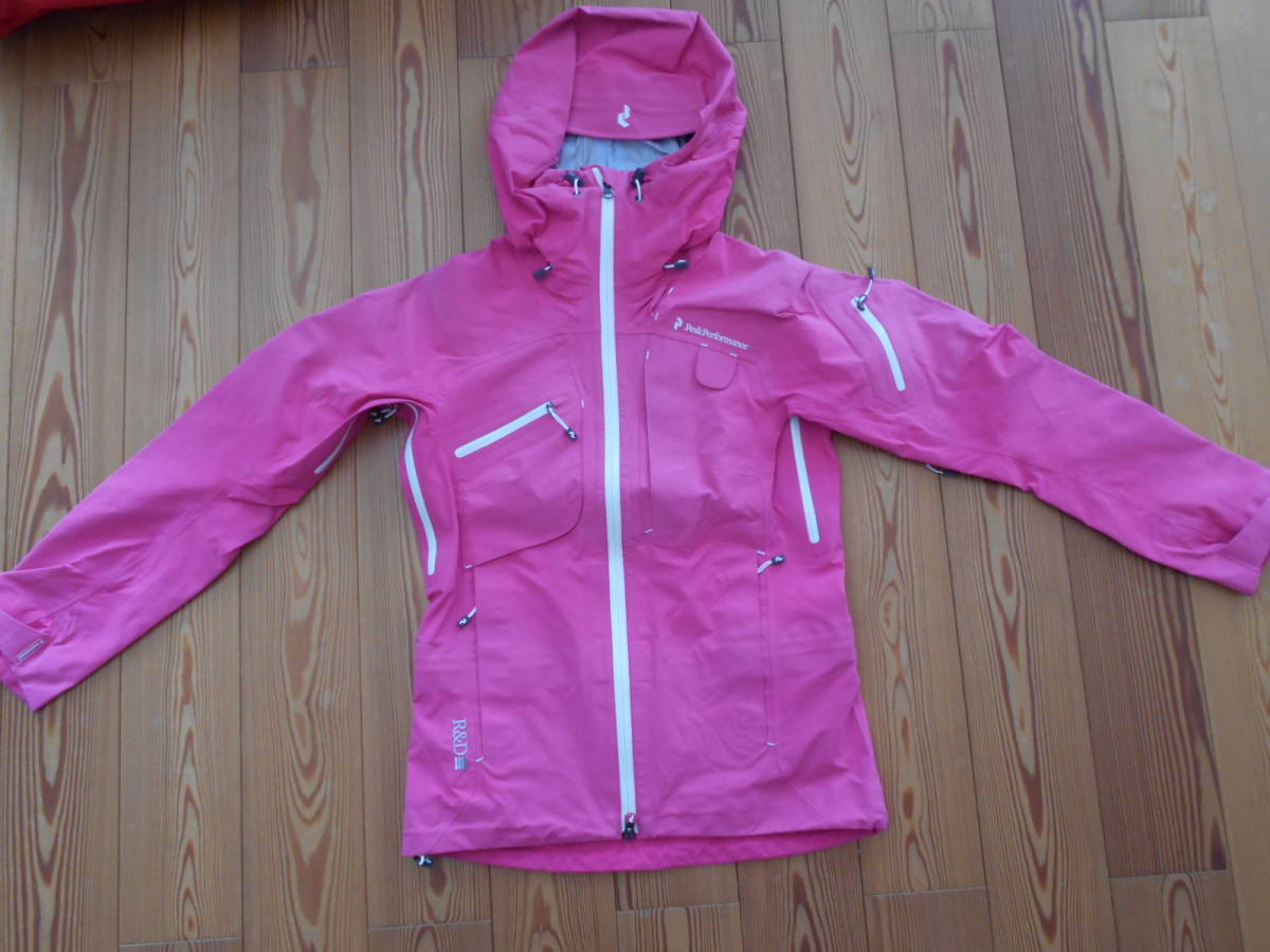 ピークパフォーマンス　ヘリアルパインジャケット　ゴアテックスプロ　女性アジアS　peakperformance Heli Alpine Jacket3 gore-tex pro_画像1