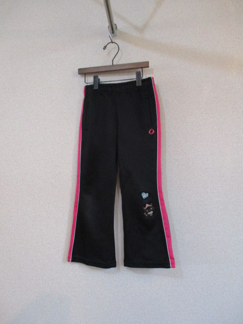 IGNIO black jersey pants size 110(USED)102117