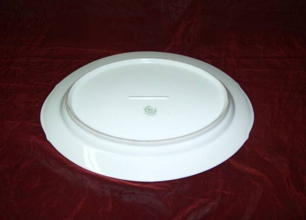 ★楕円形の大きな白い皿★35×26㎝_画像2