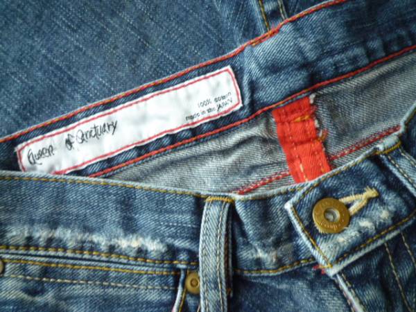 # super-discount #QUEEN OF SANCTUARY/ Queen # Denim / jeans #25