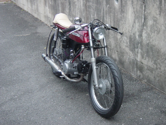  Suzuki GA50 Cafe Racer locker zA50 K50 AS50 AC50