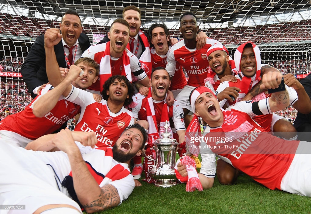 【送料無料】Arsenal 2017 FA Cup Winners スカーフ_画像10