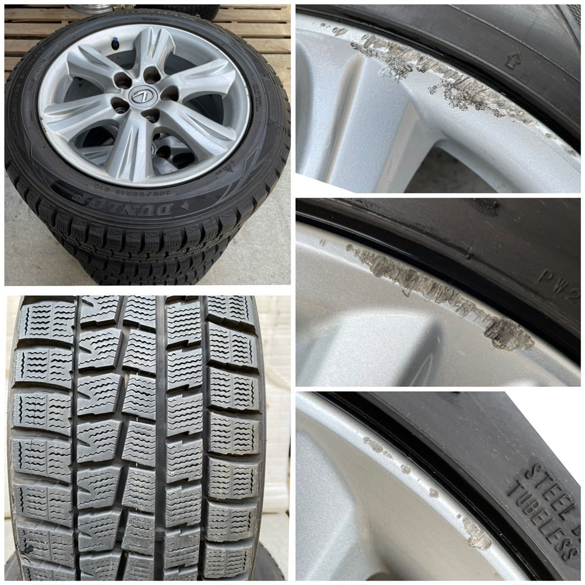 ヤフオク! - バリ溝 LEXUS レクサスIS GSE20 純正 アルミホイ...