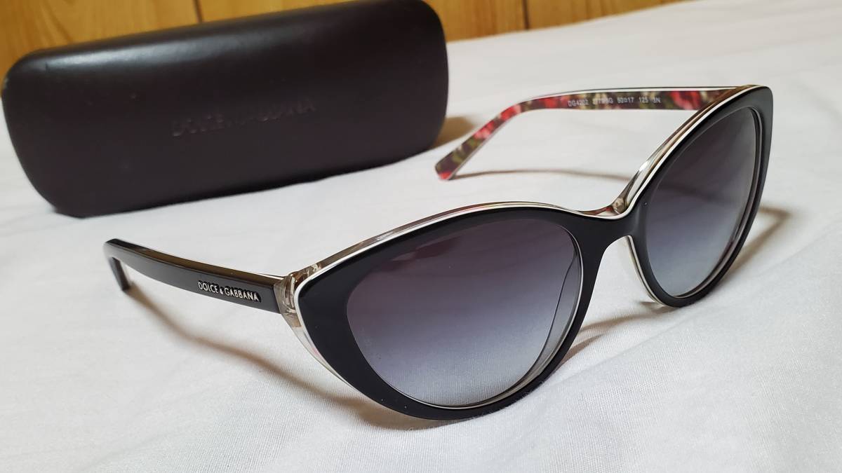 正規レア DOLCE&GABBANAドルチェ&ガッバーナ D&G キャットアイ