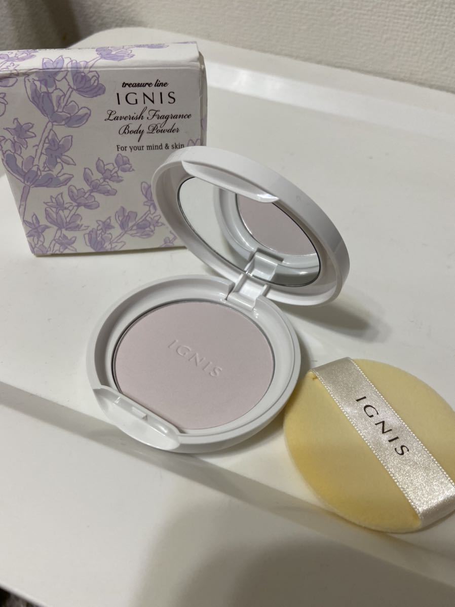 Ignis Rayish Aragrance Body Powder 8G Albion неиспользованный продукт для хранения устаревший Таиланд 220 иен