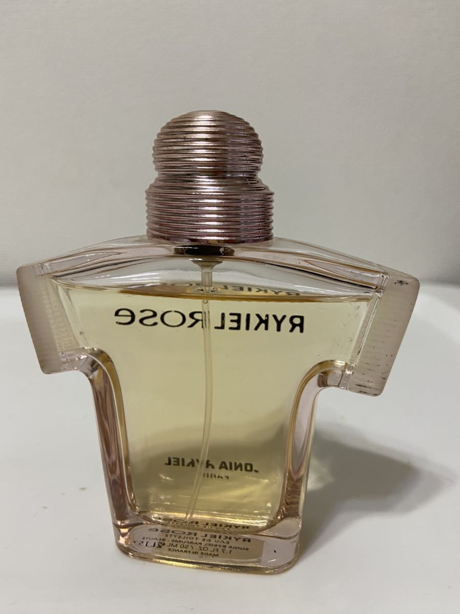 SONIA RYKIEL Sonia Rykiel RYKIEL ROSE rose o-doto трещина 50ml EDT SP осталось количество вдоволь нестандартный отправка 350 иен 