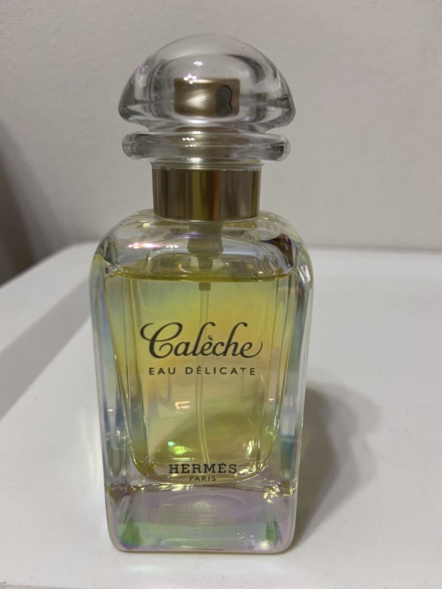 HERMES エルメス　Caleche カレーシュ　オーデリカート　レア　希少　オードトワレ スプレー　EDT SP 50ml_画像1