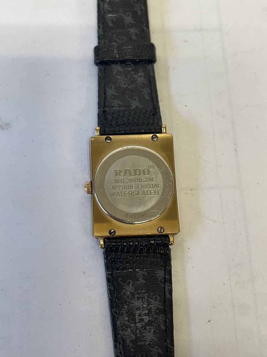 RADO ラドー FLORENCE フローレンス クォーツ 160.3605.2N メンズ