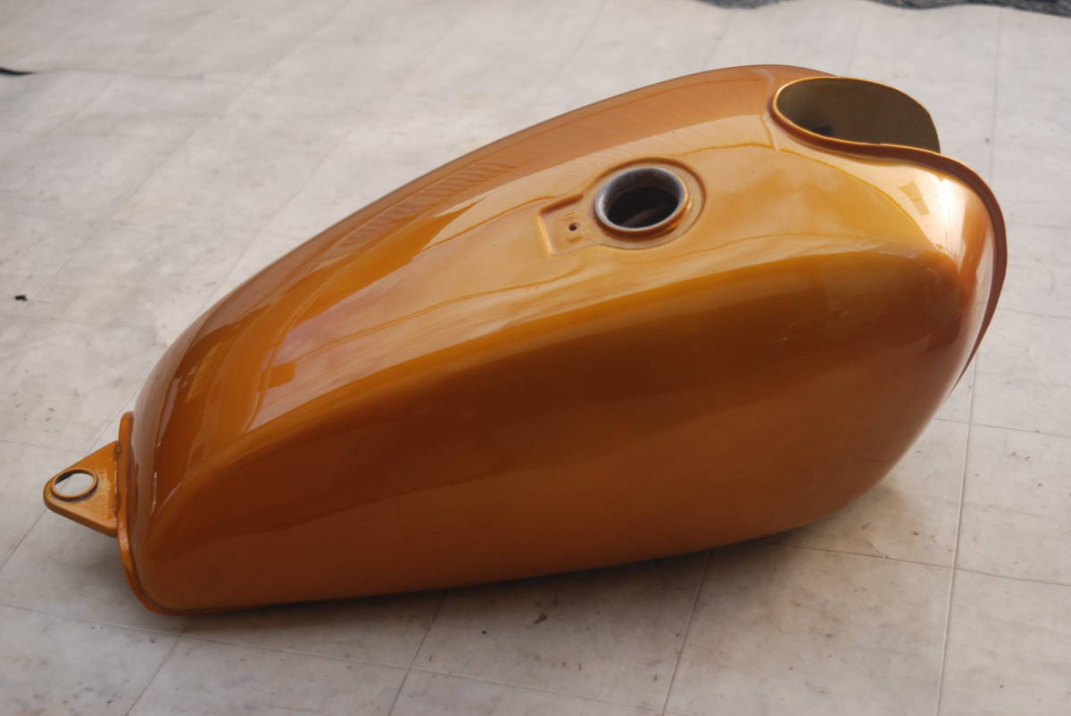 !SR400 gasoline tank candy yellow 