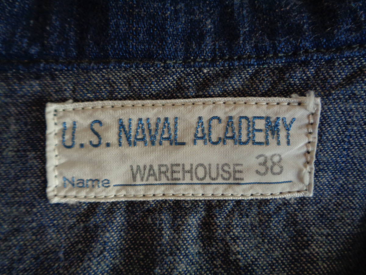 希少 新品 デッド ウエアハウス 40's u s navy ショール カラー 希少 新品 デッド ウエアハウス 40's u s navy ショール カラー