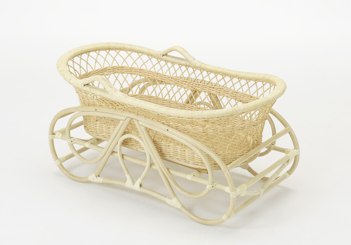  rattan *yo- Ran cradle crib F214