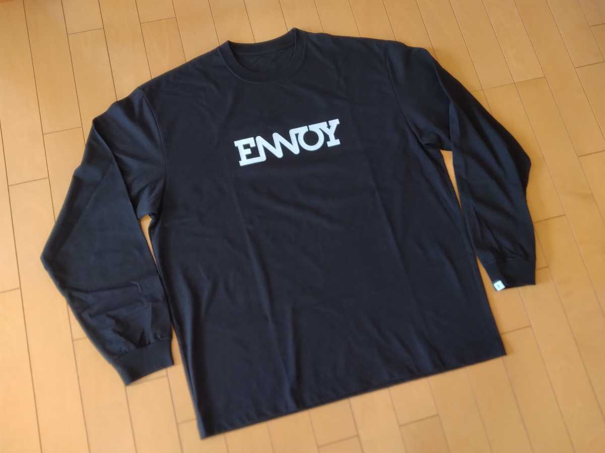 The Ennoy Professional Long Sleeve Electric Logo Tシャツ ロンT Black XL ブラック エンノイプロフェッショナルスタイリスト私物_画像2