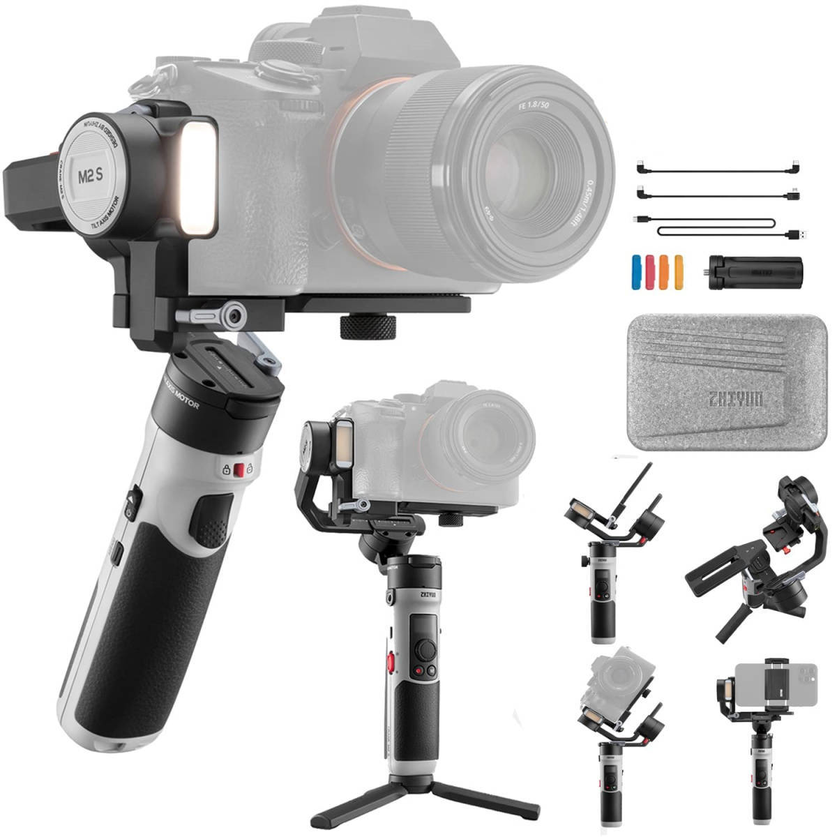 Zhiyun Crane M2S 3軸 カメラ ジンバル スタビライザー ミラーレス