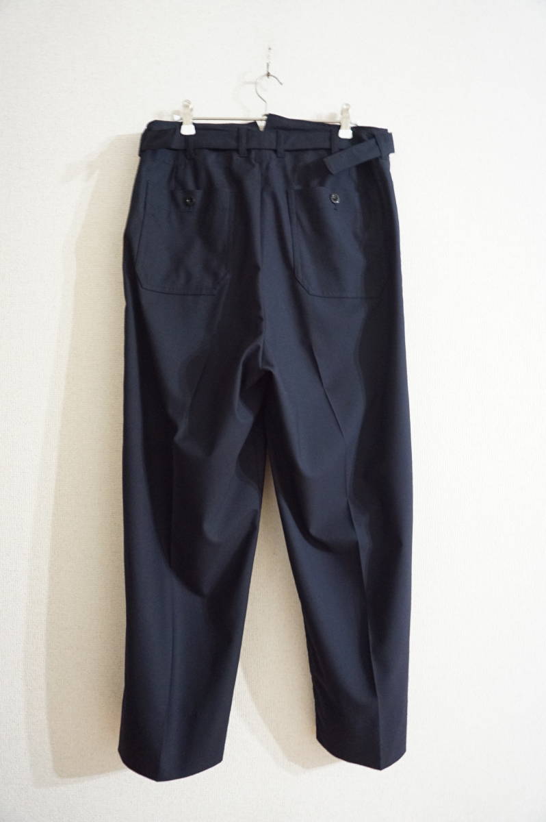 未使用 TOGA VIRILIS 2021AW Stretch pants ウエスタンポケットデザイン メンズ パンツ スラックス ネイビー 46_画像2