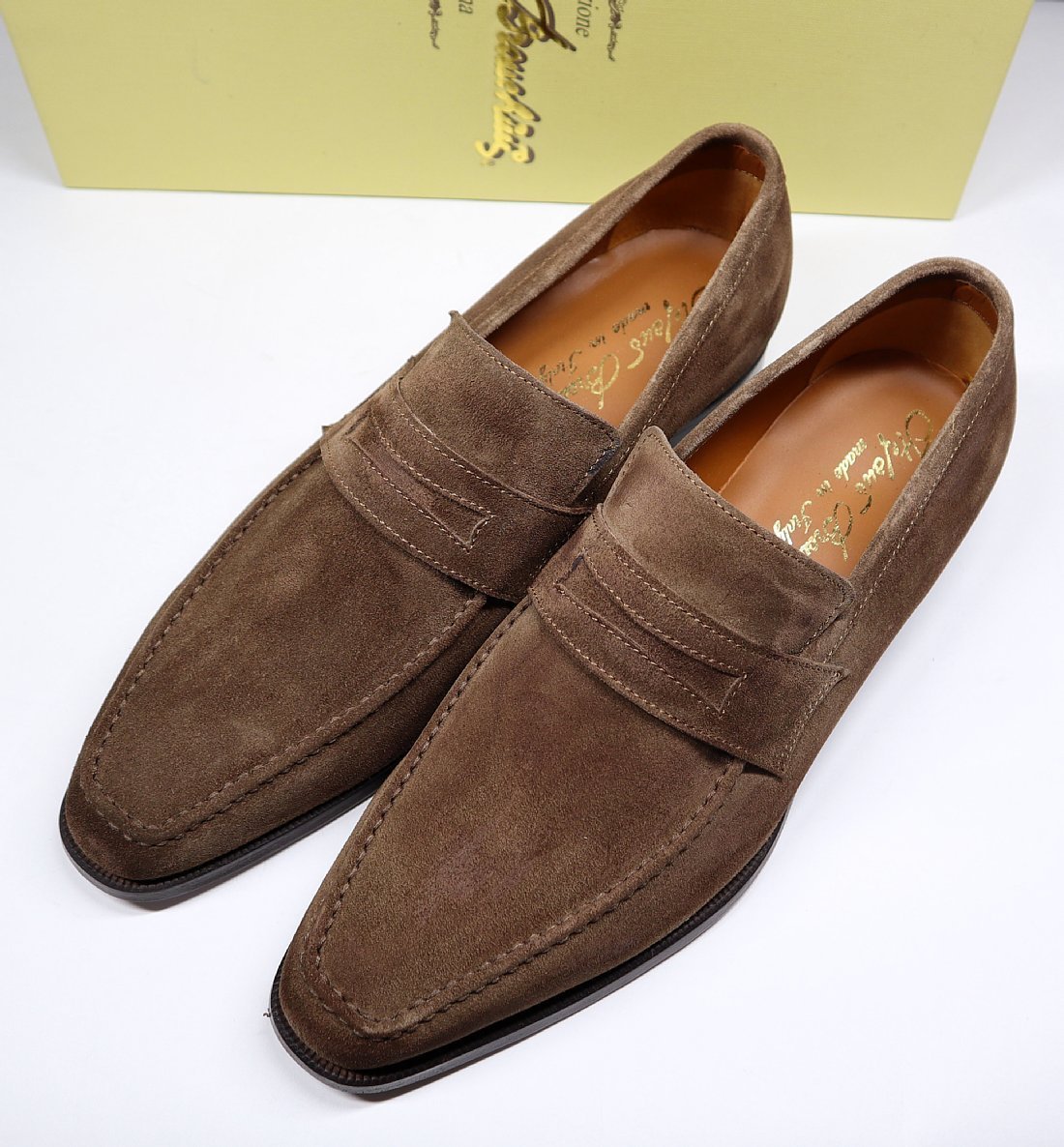 最新入荷 65%OFF◆上品な秋冬スタイルの足元に!【 Stefano Branchini / ステファノ ブランキーニ (伊 】美麗アンティークスエードスリッポン 7.5 26.5cm 最新入荷 65%OFF◆上品な秋冬スタイルの足元に!【 Stefano Branchini / ステファノ ブランキーニ (伊 】美麗アンティークスエードスリッポン 7.5 26.5cm
