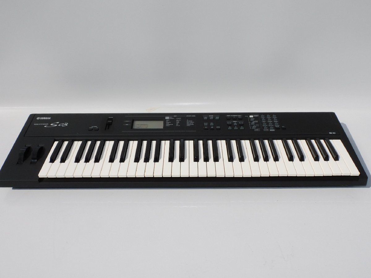 音出しOK!/送料無料】YAMAHA シンセサイザー S03 61鍵盤 電子ピアノ