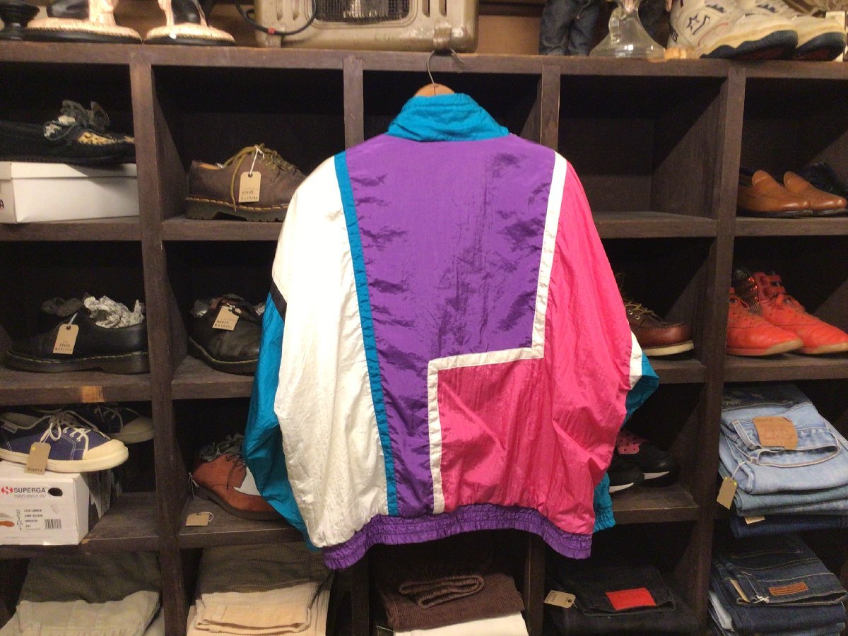 80 90'S PERSUASION NYLON JACKET SIZE L ヴィンテージ ナイロン ジャケット ウィンドブレイカー_画像2