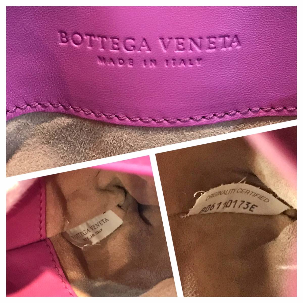 ★新品・未使用品★BOTTEGA VENETA ボッテガヴェネタ ベビー オリンピア イントレチャート チェーンショルダー 伊勢丹期間限定モデル_画像8