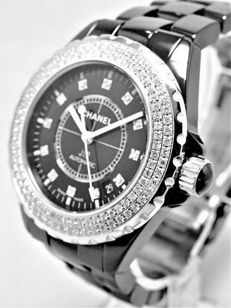  Chanel J12 diamond bezel etc.. diamond processing receive!! after diamond after diamond 