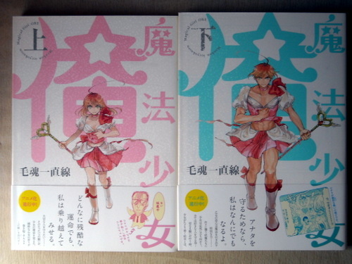 漫画 毛魂一直線 魔法少女俺 全巻2冊_画像1