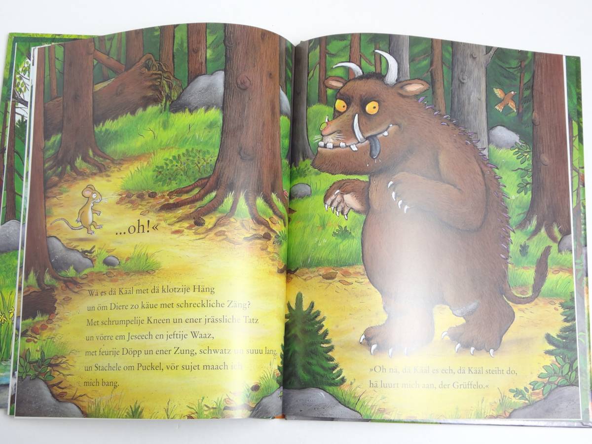 【ドイツ語】グラファロ★ジュリア ドナルドソン★アクセル シェフラー★Der Grueffelo★Julia Donaldson★Axel Scheffler★洋書絵本［6］_画像3