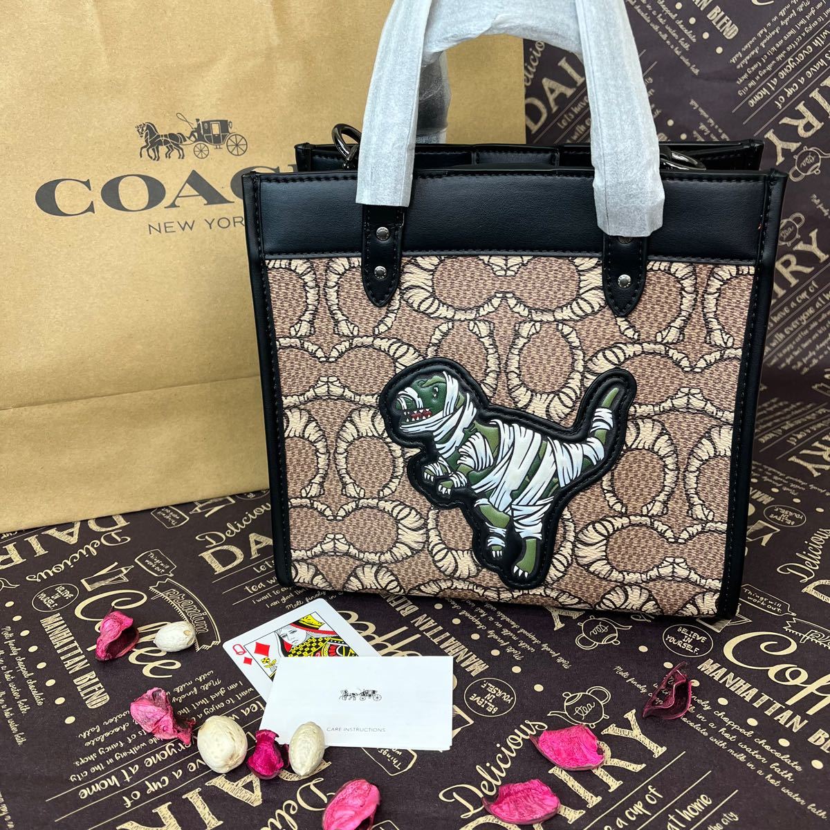 COACH コーチレキシー シグネチャー ブラック ショルダーバッグ