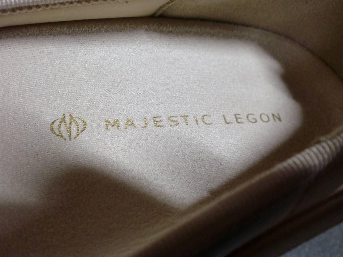 MAJESTIC LEGON マジェスティックレゴン　レトロバレエパンプス　アイボリー　サイズ M（23.0）　　　　　　tak-6 　　　_画像7