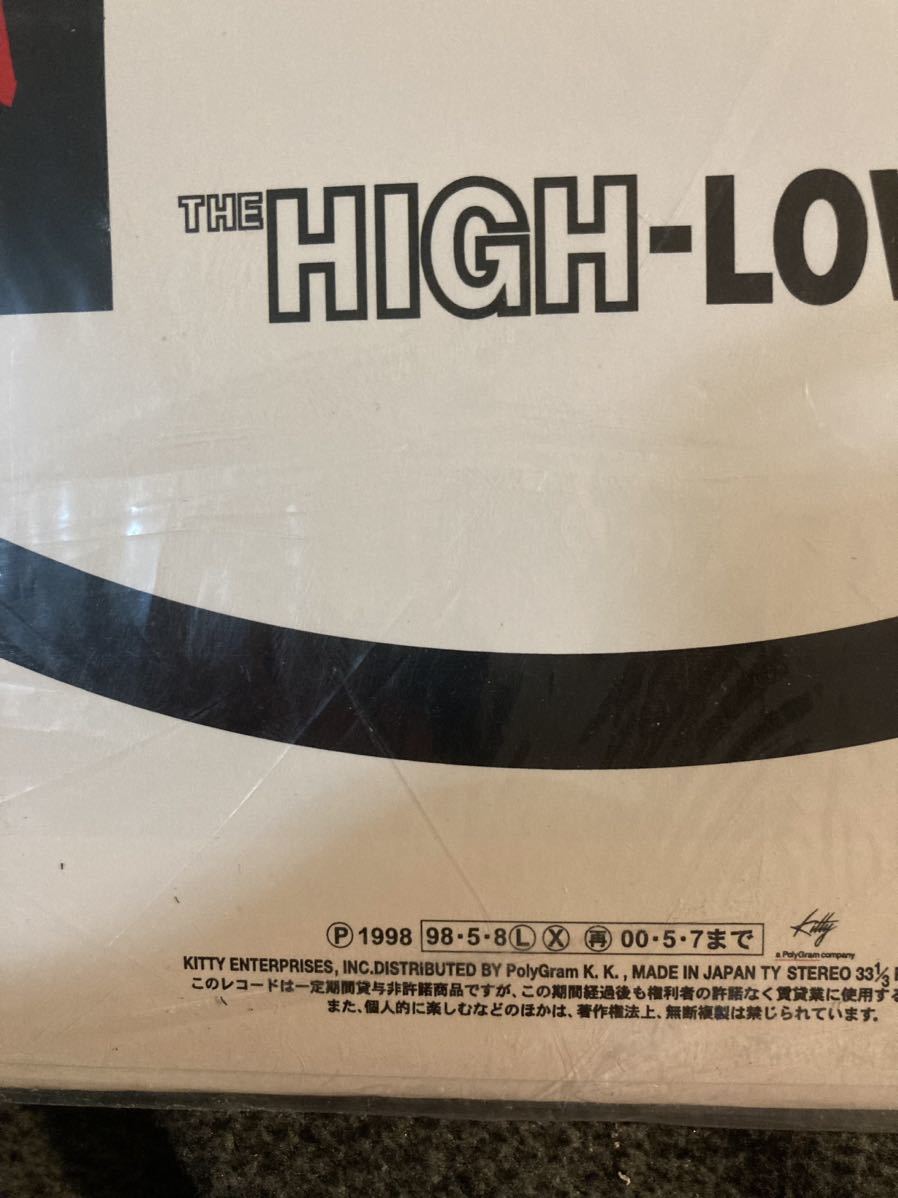 未開封　帯付　レコード　ハイロウズ　バームクーヘン/ロブスター/ THE HIGH-LOWS アナログ　LP クリアファイル付 - 2