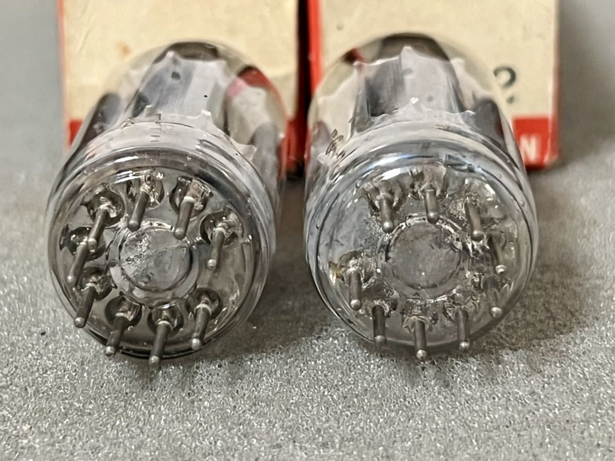 12AU7 / ECC82 TELEFUNKEN ! 真空管 ! 2本!動作品!安心に使える