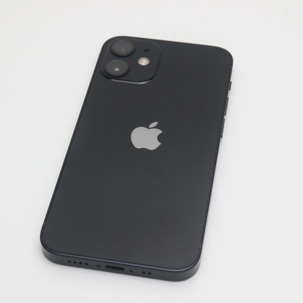 新品同様 SIMフリー iPhone12 mini 128GB ブラック 即日発送 スマホ 白