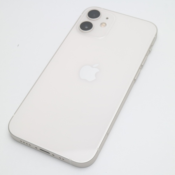 新品同様 SIMフリー iPhone12 mini 64GB ホワイト 即日発送 スマホ 白