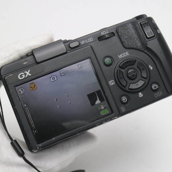 美品 Caplio GX100 ブラック 即日発送 RICOH デジカメ デジタルカメラ