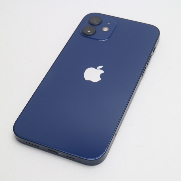 特別セーフ エコスタ美品 SIMフリー iPhone12 64GB ブルー 即日発送