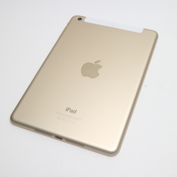 超美品 SIMフリー iPad mini 3 Cellular 64GB ゴールド 即日発送 タブレットApple 本体 あすつく 土日祝発送OK_画像2