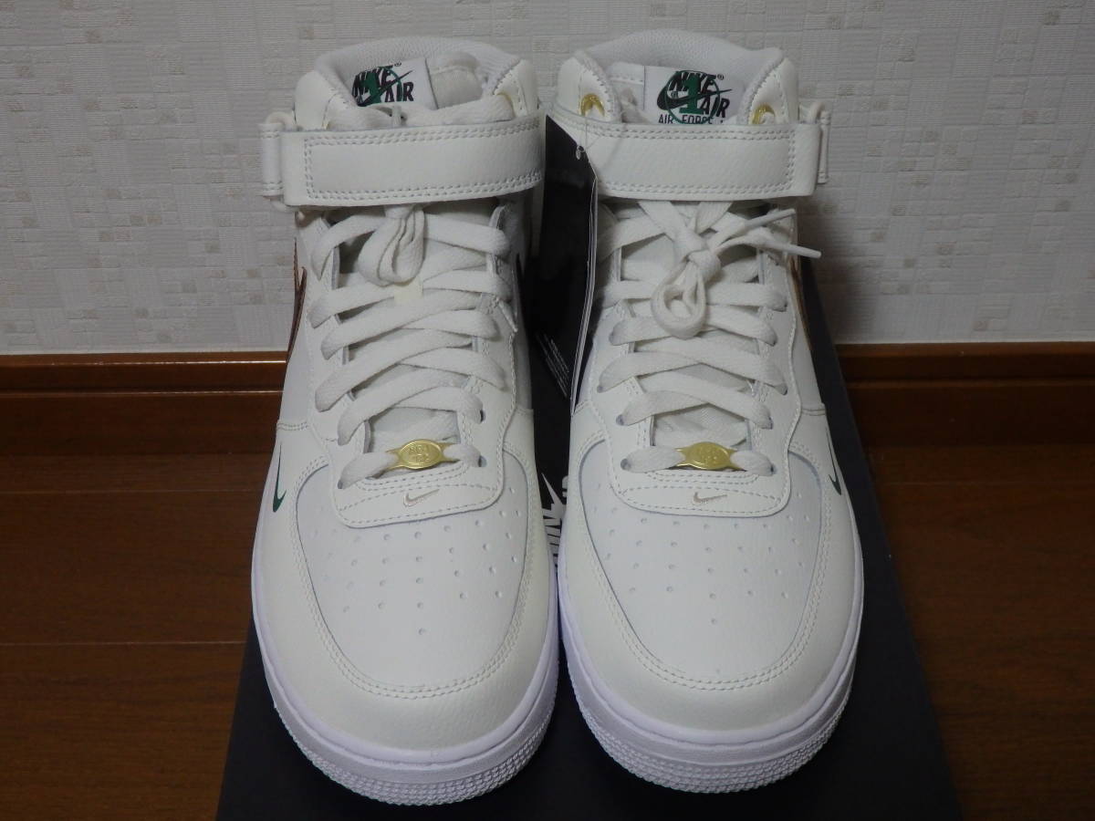 即決☆レア！限定！♪新品 NIKE ナイキスニーカー AIR FORCE 1 '07 MID LV8 エアフォース１ ミッド エレベイト 27.5cm♪25周年♪40周年_画像5